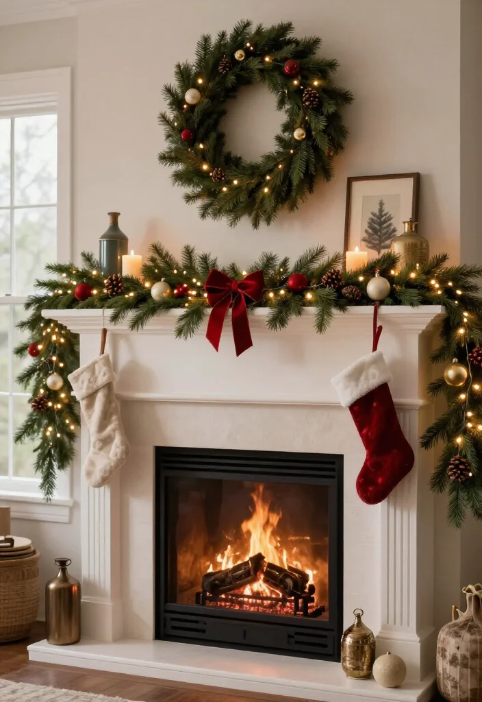 17 Best Christmas Mantel Decor Ideas That’ll Make Your Fireplace the Star of the Season (You’ll Want to Copy #9!) 73 17 Best Christmas Mantel Decor Ideas That’ll Make Your Fireplace the Star of the Season (You’ll Want to Copy #9!) - Conclusion: Let the Mantel Set the Holiday Mood 1