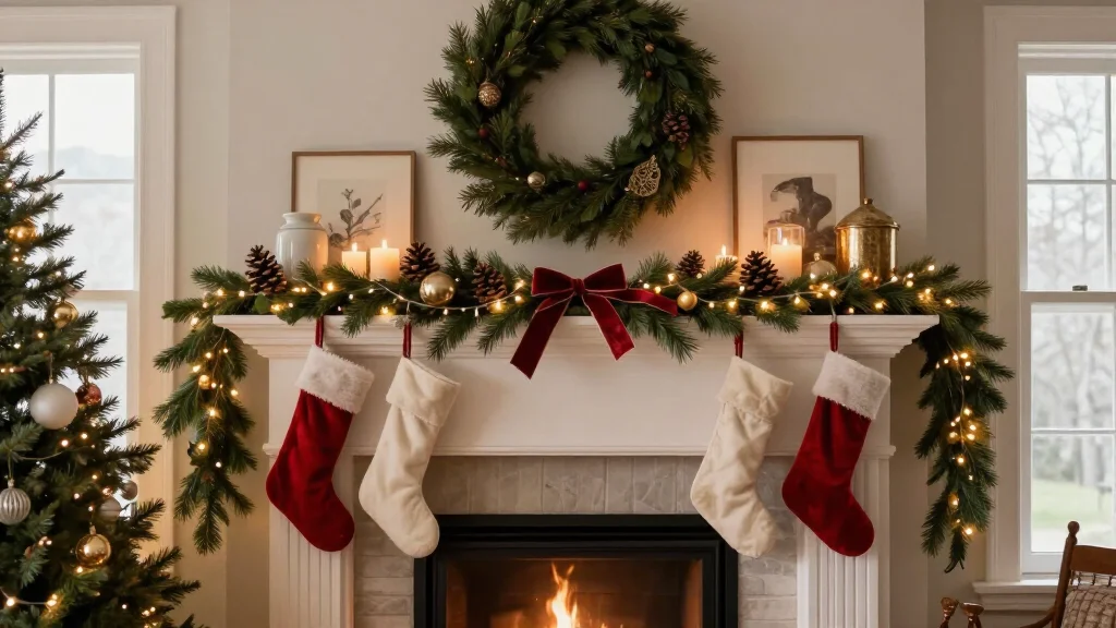 17 Best Christmas Mantel Decor Ideas That’ll Make Your Fireplace the Star of the Season (You’ll Want to Copy #9!)