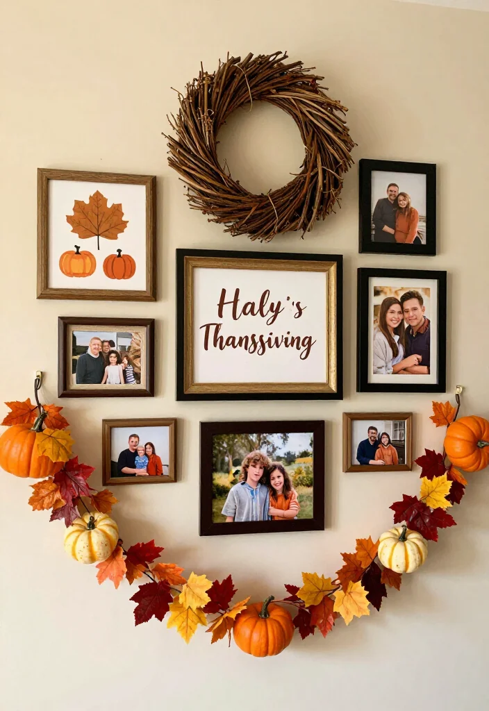17 Best Thanksgiving Decor Ideas Under $100 That Will WOW Your Guests! - 9. Thanksgiving-Themed Wall Decor 1