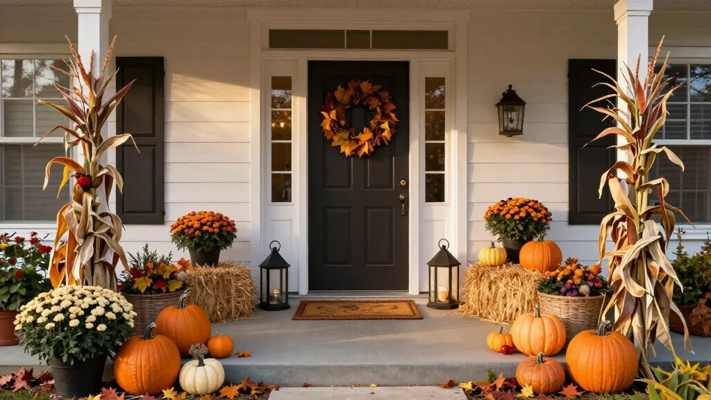 17 Clever Halloween-to-Thanksgiving Porch Decor Ideas That Make the Seasonal Switch Effortless (You’ll Want to Copy #9!)