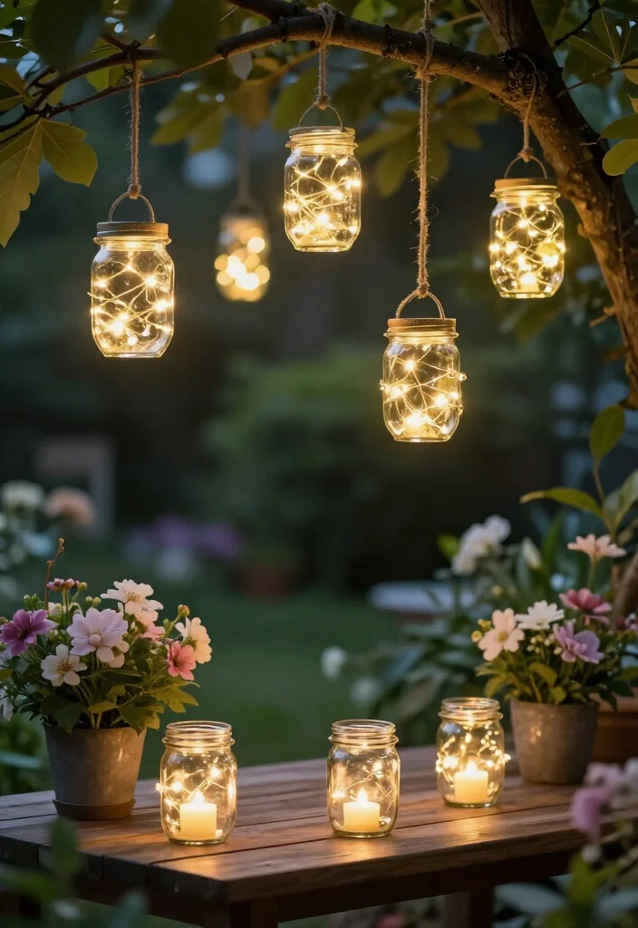 17 DIY Garden Lantern Decor Ideas That Will Light Up Your Evenings (You Won't Believe #9!) - 1. Mason Jar Lanterns 1