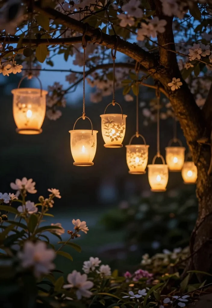 17 DIY Garden Lantern Decor Ideas That Will Light Up Your Evenings (You Won't Believe #9!) - 11. Hanging Teacup Lanterns 1