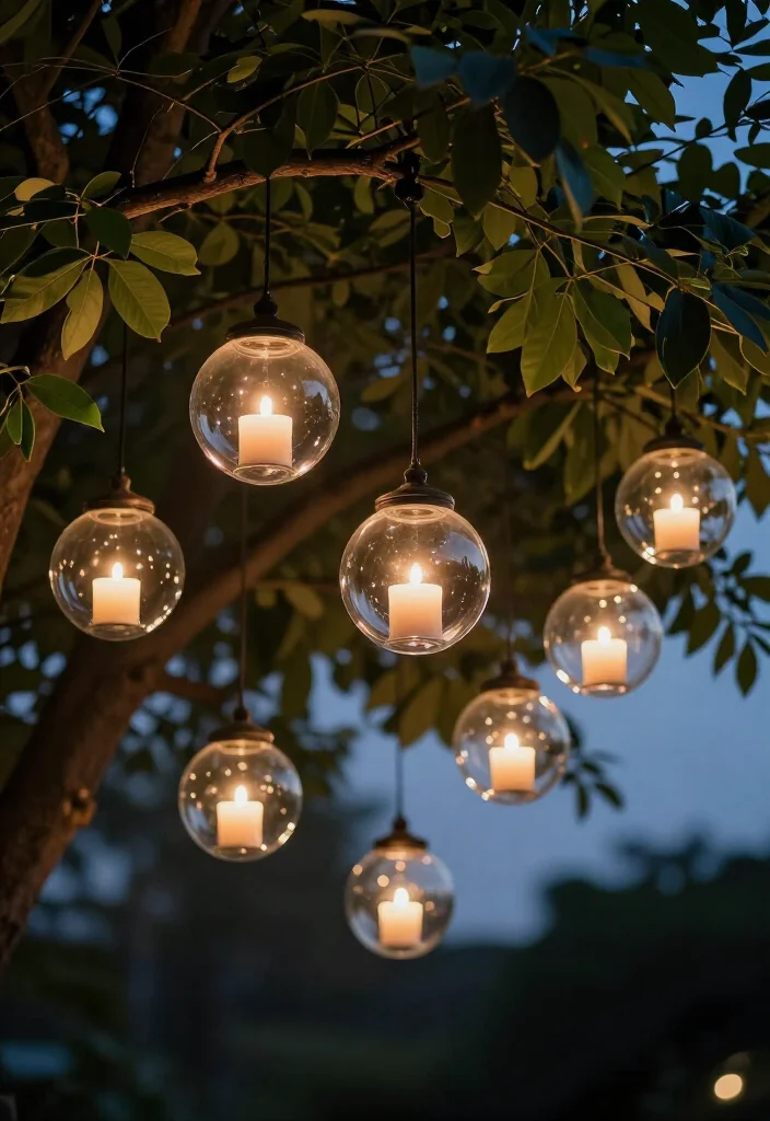 17 DIY Garden Lantern Decor Ideas That Will Light Up Your Evenings (You Won't Believe #9!) - 5. Glass Globe Lanterns 1