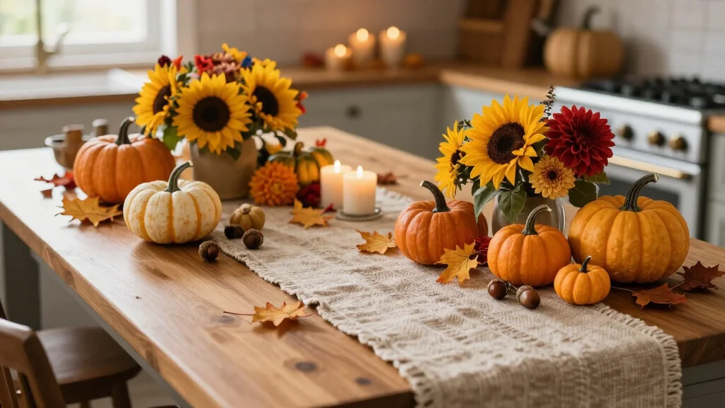 17 Fall Island Centerpiece Ideas That Will Transform Your Table into a Seasonal Masterpiece!