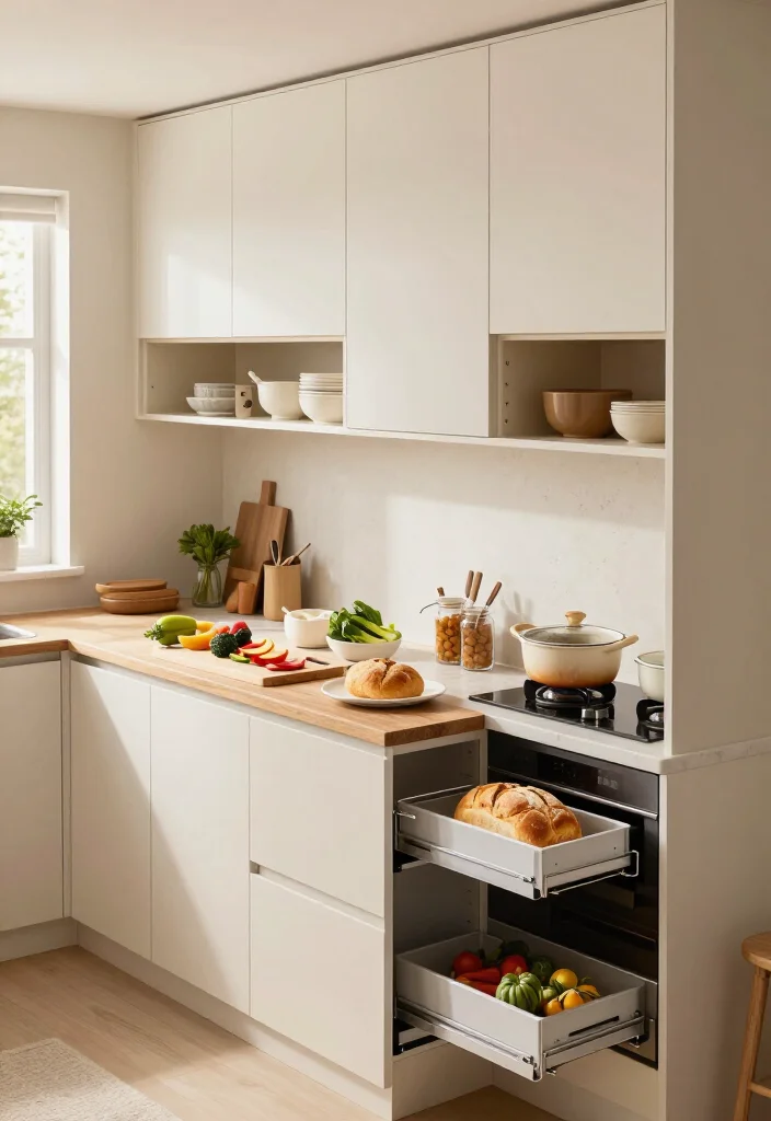17 Galley Kitchen with Island Ideas That Make Small Spaces Feel Surprisingly Huge (#9 Is Pure Genius!) - 7. Build Storage All the Way Up to the Ceiling 1