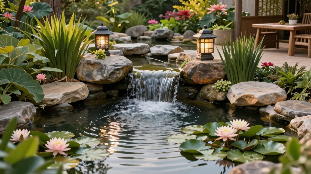 17 Gorgeous Small Ponds with Waterfalls That Will Transform Your Backyard into a Dreamy Oasis!