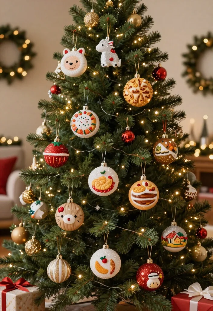 17 Trendy Christmas Tree Ornaments for 2026 That Will Wow Your Guests! - 2. Whimsical 3D Shapes 1
