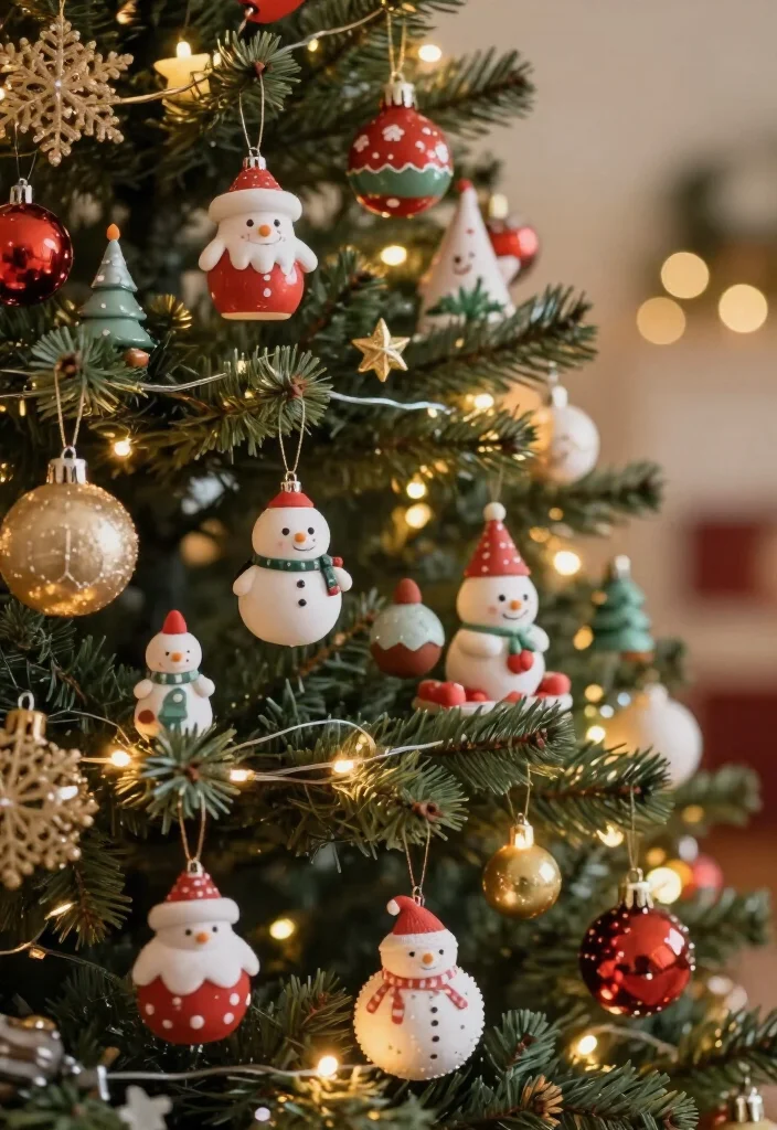 17 Trendy Christmas Tree Ornaments for 2026 That Will Wow Your Guests! - 8. Miniature Ornaments 1