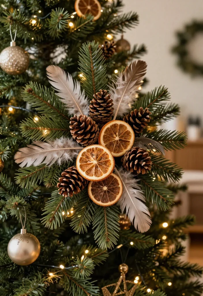 17 Trendy Christmas Tree Ornaments for 2026 That Will Wow Your Guests! - 9. Natural Elements Ornaments 1