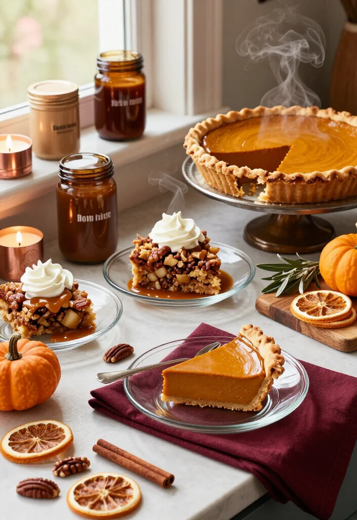 19 Dollar Tree Thanksgiving Table Setting Ideas That Look Shockingly Expensive (Guests Will Never Guess the Cost!) - 19. Finish With a Dessert and Coffee Corner 1