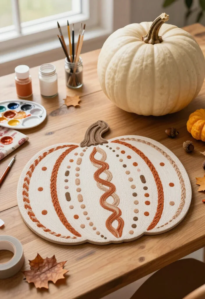19 Brilliant Hand-Painted Pumpkin Ideas So Easy, Even Beginners Can Create Stunning Fall Decor! 29 19 Hand-Painted Pumpkin Ideas So Easy, Even Beginners Can Create Stunning Fall Decor! - 8. Faux Sweater-Knit Pumpkins 1