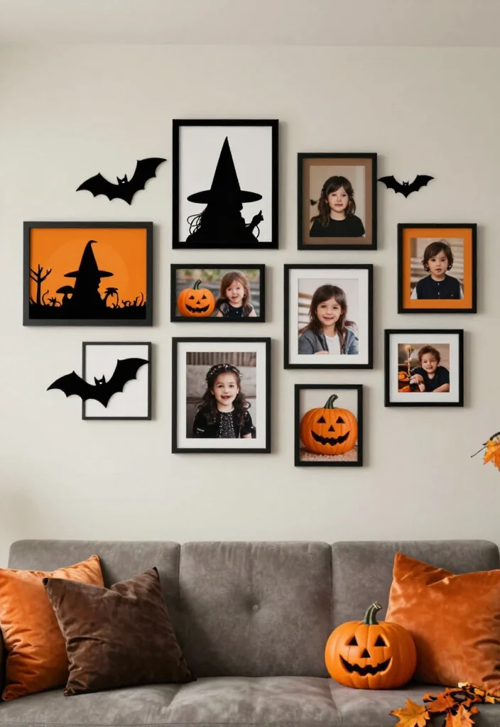 19 Inexpensive Halloween Decor Ideas Under $50 That Will Transform Your Home into a Spooktacular Wonderland! - 17. Spooky Wall Art: Make a Statement 1