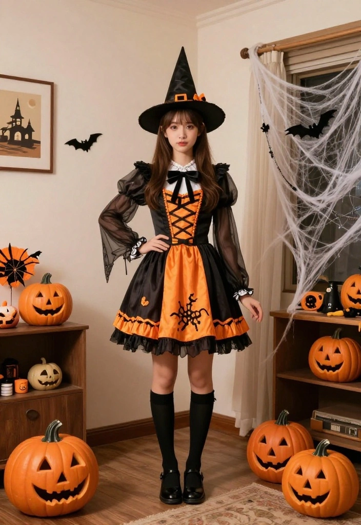 19 Inexpensive Halloween Decor Ideas Under $50 That Will Transform Your Home into a Spooktacular Wonderland! - 19. Costume Displays: Celebrate with Style 1