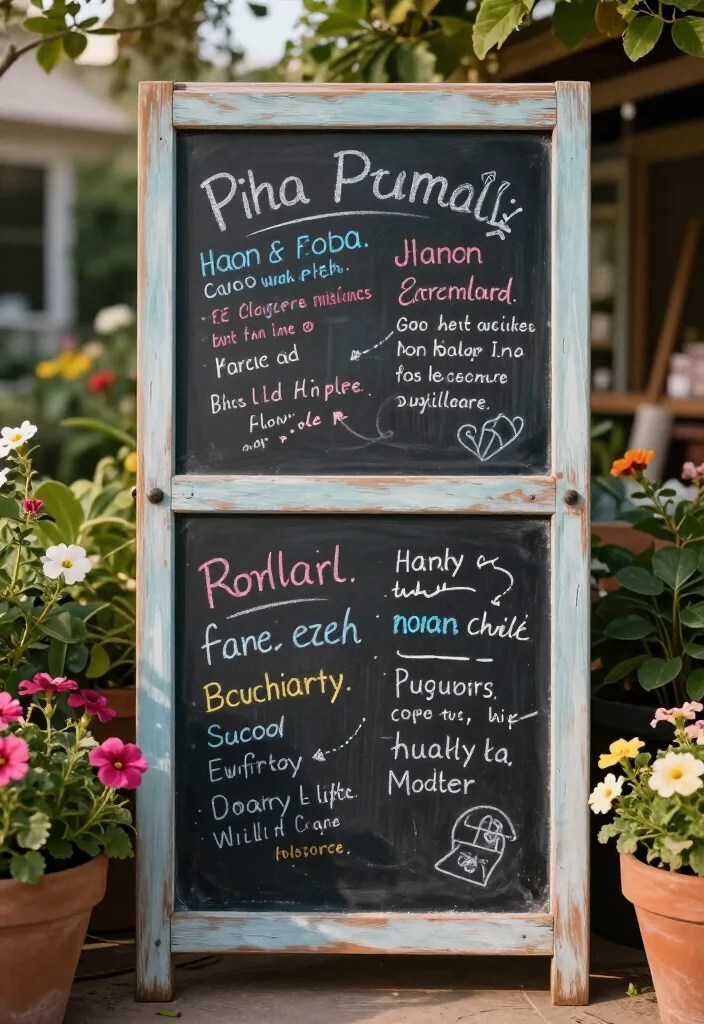 19 Old Shutter Outdoor Decor Ideas That'll Transform Your Space into a Charming Retreat! - 12. Shutter Message Board 1