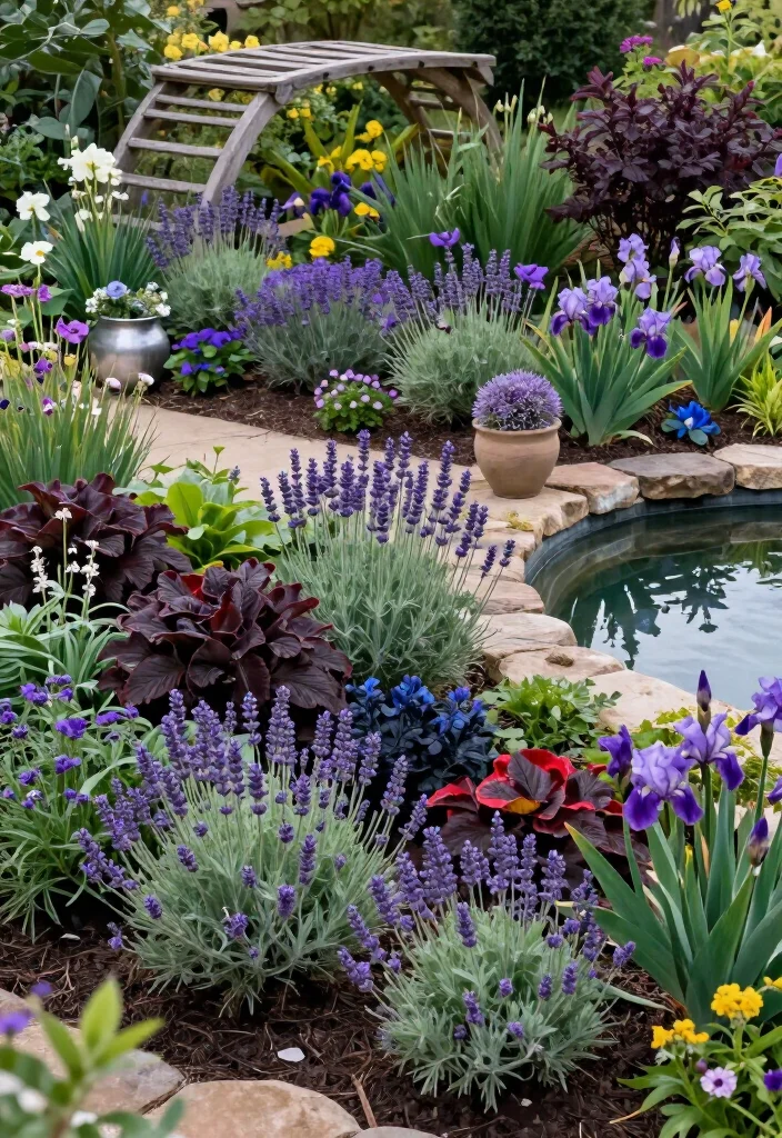 feng shui colors garden five elements / 7 Feng Shui Colors Your Garden Needs to Balance the Five Elements - 3. Purple: A Softer Fire Color for Depth and Mystery 1