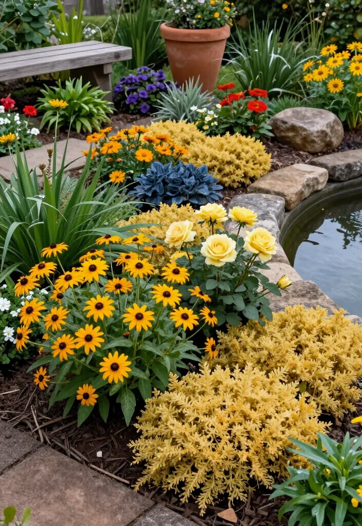 feng shui colors garden five elements / 7 Feng Shui Colors Your Garden Needs to Balance the Five Elements - 4. Yellow: The Earth Element That Makes Color Feel Cheerful and Secure 1