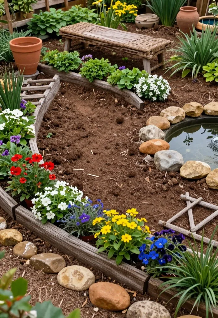 feng shui colors garden five elements / 7 Feng Shui Colors Your Garden Needs to Balance the Five Elements - 5. Earthy Brown: The Quiet Foundation Behind a Balanced Garden 1