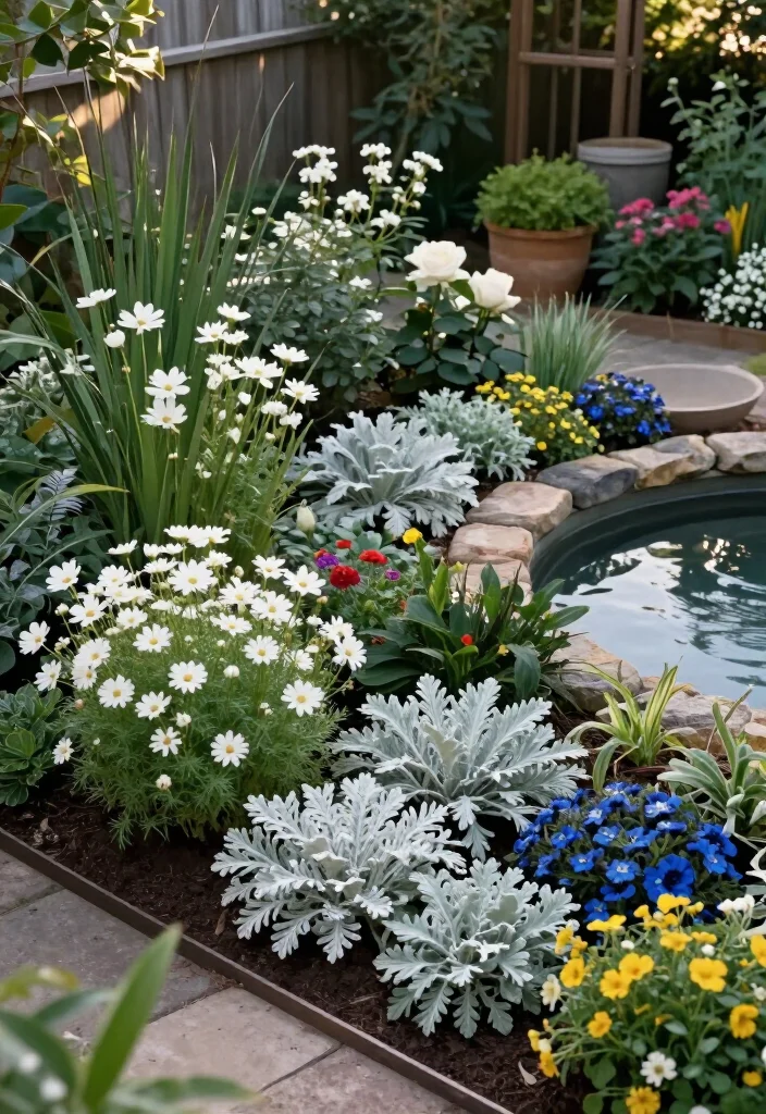 feng shui colors garden five elements / 7 Feng Shui Colors Your Garden Needs to Balance the Five Elements - 6. White and Metallic: The Metal Element That Clears Visual Clutter 1