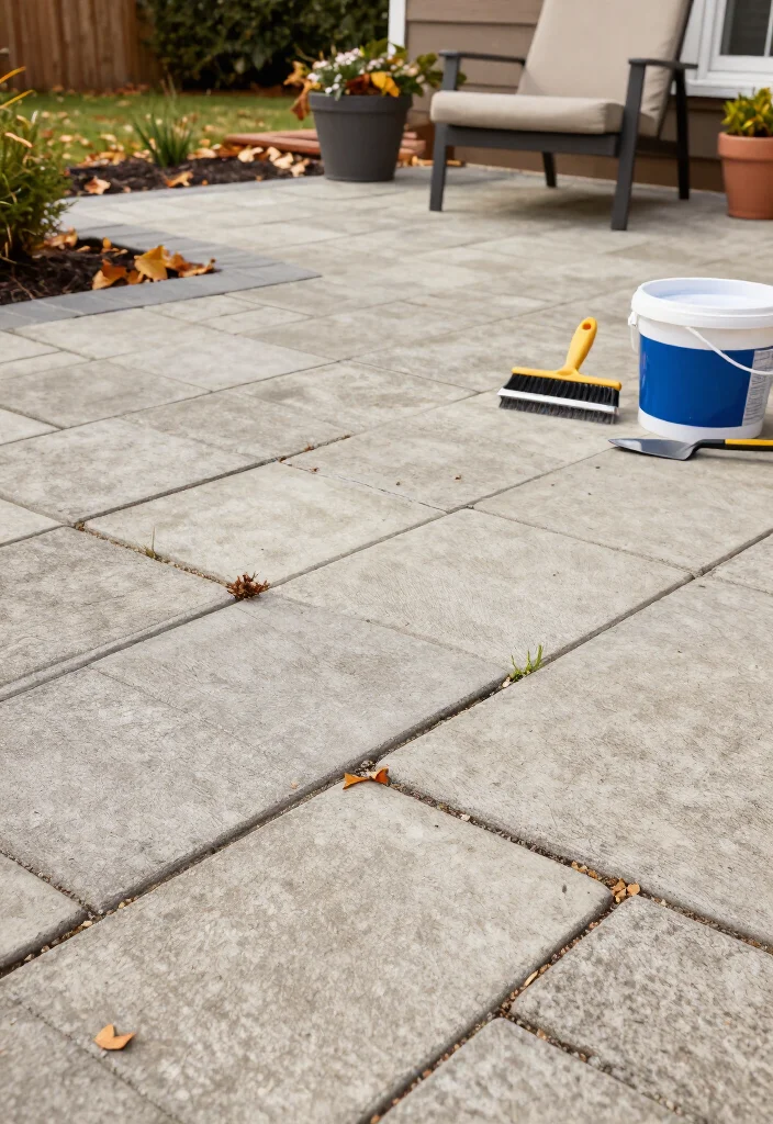 9 Clever Signs Your Patio Needs Regrouting Before Winter: What to Fix Now 13 9 Clever Signs Your Patio Needs Regrouting Before Winter: What to Fix Now - 2. Empty Gaps Are Letting the Patio Base Show Through 1