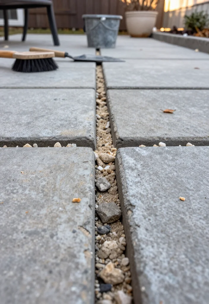 9 Clever Signs Your Patio Needs Regrouting Before Winter: What to Fix Now 14 9 Clever Signs Your Patio Needs Regrouting Before Winter: What to Fix Now - 3. The Grout Crumbles Like Dry Sand Underfoot 1