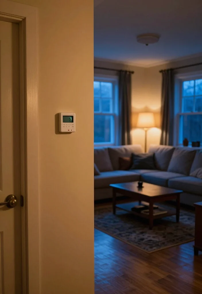 9 Hidden Reasons Your Living Room Feels Cold at Night (Even With the Heat On) - 1. The Thermostat Is in a Warm Spot 1