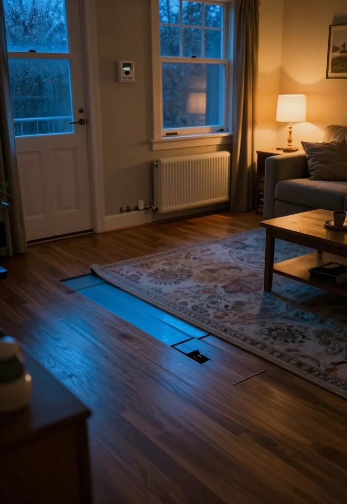9 Hidden Reasons Your Living Room Feels Cold at Night (Even With the Heat On) - 5. The Floor Is Pulling Warmth Away 1