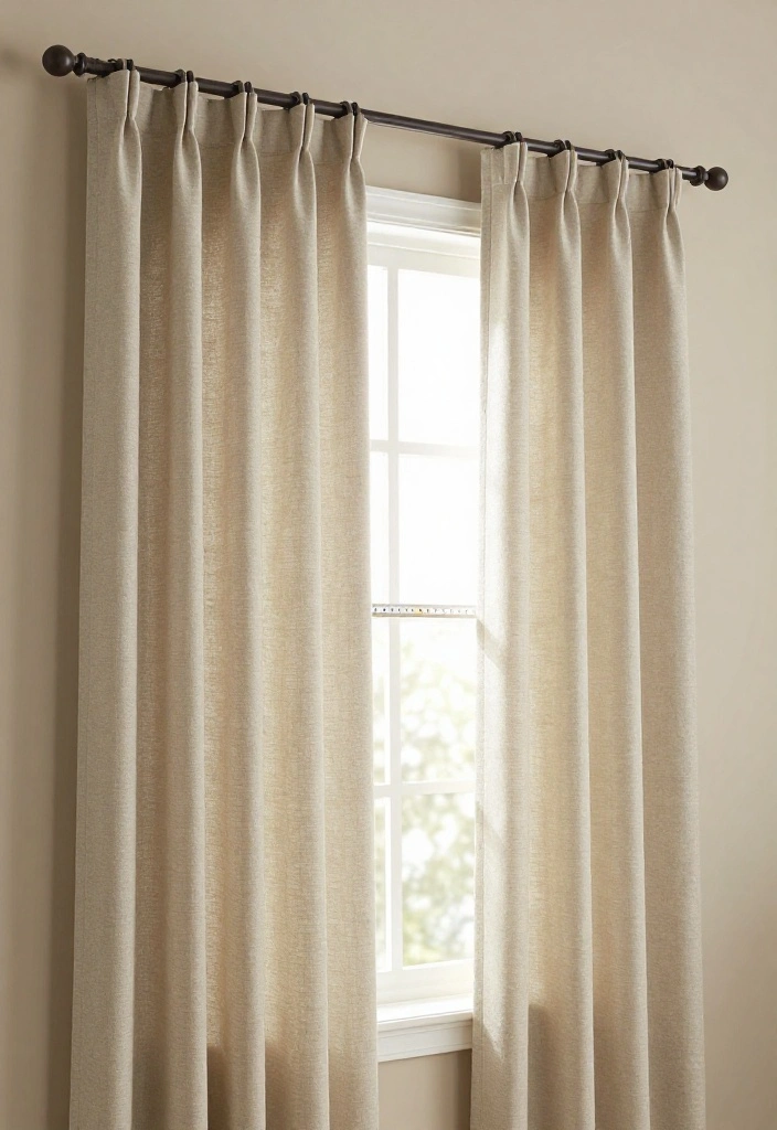 9 Signs You Hung Your Curtains Wrong (and How to Fix Them Fast) 4 9 Signs You Hung Your Curtains Wrong (and How to Fix Them Fast) - 3. The Curtains Are Not Wide Enough 1