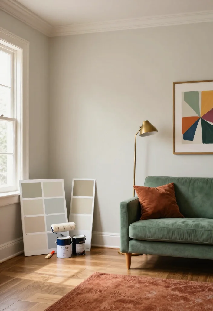 9 Sneaky Reasons Your Paint Color Looks Different at Home (and How to Fix It) - 5. Nearby Colors Are Casting Their Own Glow 1