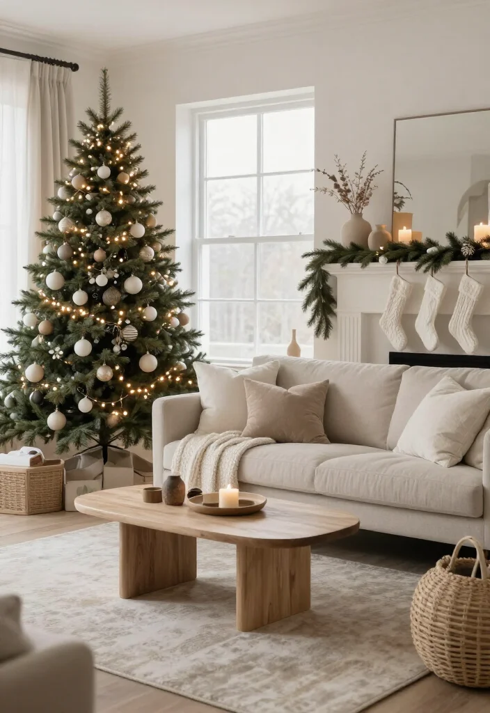 🔥 Elegant Neutral Christmas Living Room Style Ideas: 17 Cozy Ways to Decorate 73 🔥 Elegant Neutral Christmas Living Room Style Ideas: 17 Cozy Ways to Decorate - Conclusion: Let the Room Feel Soft, Warm, and Like You 1