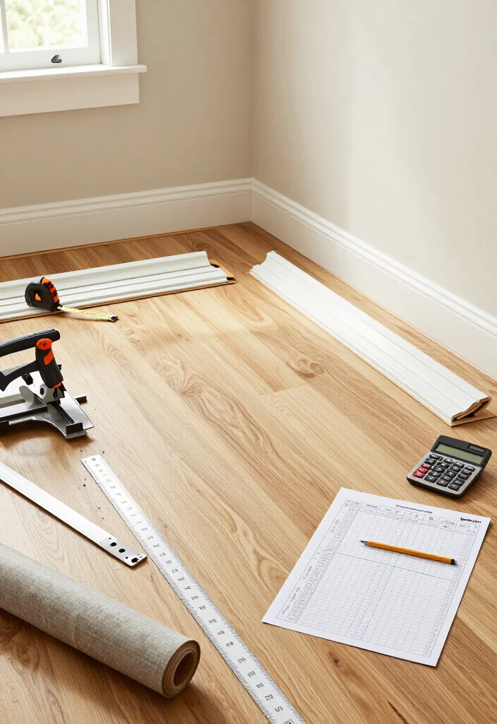 Flooring Calculator: 10 Genius Waste, Underlayment & Trim Planning Moves 39 Flooring Calculator: 10 Genius Waste, Underlayment & Trim Planning Moves - 6. Turn a Trim Planner into a Clean Baseboard Cut List 1