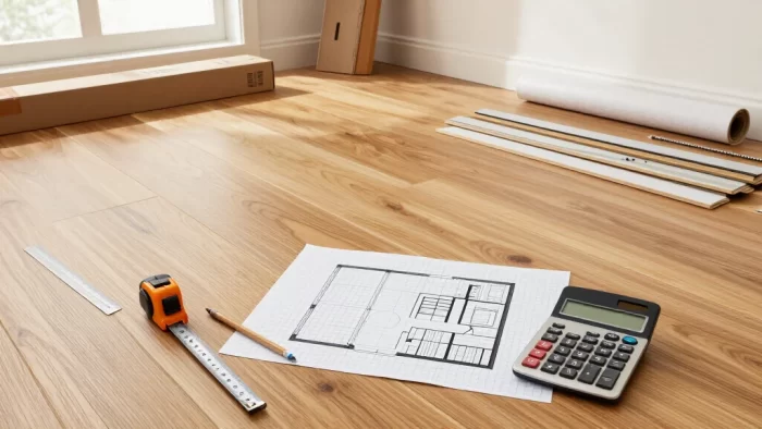 Flooring Calculator: 10 Genius Waste, Underlayment & Trim Planning Moves