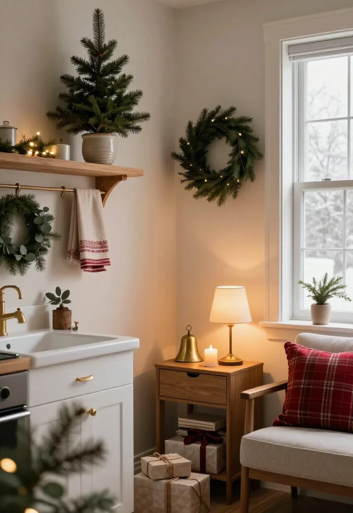 How to Decorate Your Home for Christmas 2026: 7 Beautiful Ways to Create a Cozy Holiday Home 53 How to Decorate Your Home for Christmas 2026: 7 Beautiful Ways to Create a Cozy Holiday Home - 8. Style the Small Corners People Often Forget 1
