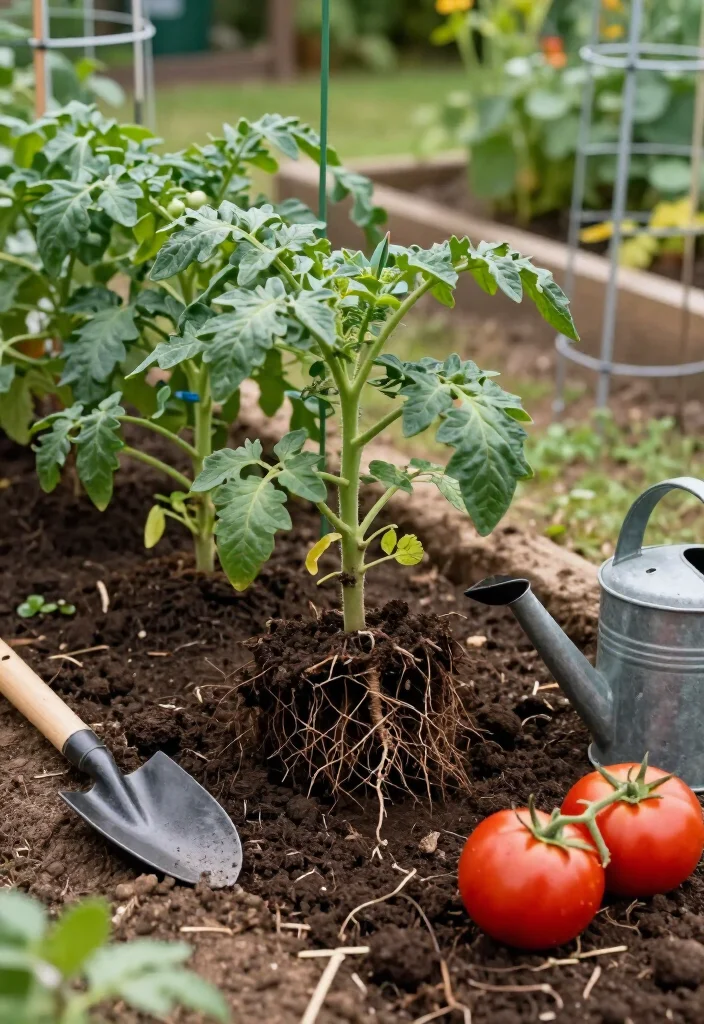 How to Plant Tomatoes in a Trench: 7 Steps to Stronger Roots 63 How to Plant Tomatoes in a Trench: 7 Steps to Stronger Roots - Conclusion: Give Your Tomatoes a Strong Start 1