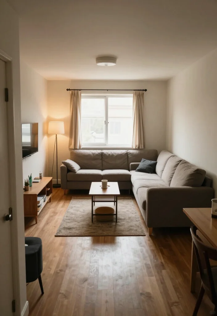 Sofa Too Big for Your Room? 15 Small Living Room Layout Tricks That Make Space Feel Instantly Bigger! - 3. Float the Seating to Create a Real Path 1