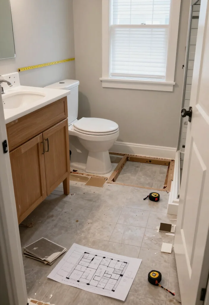 12 Costly Bathroom Remodel Mistakes to Avoid Before You Start (Mistake #7 Could Drain Your Budget!) - 1. Skipping a Full Layout Plan 1
