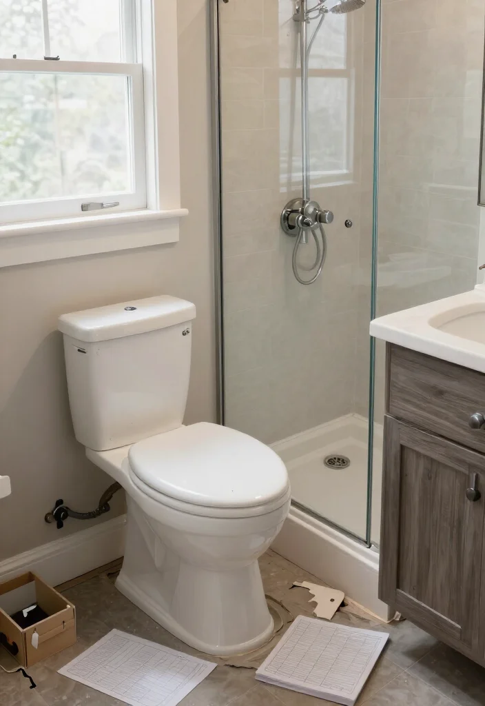 12 Costly Bathroom Remodel Mistakes to Avoid Before You Start (Mistake #7 Could Drain Your Budget!) - 10. Buying Fixtures Before Confirming Rough-In Details 1