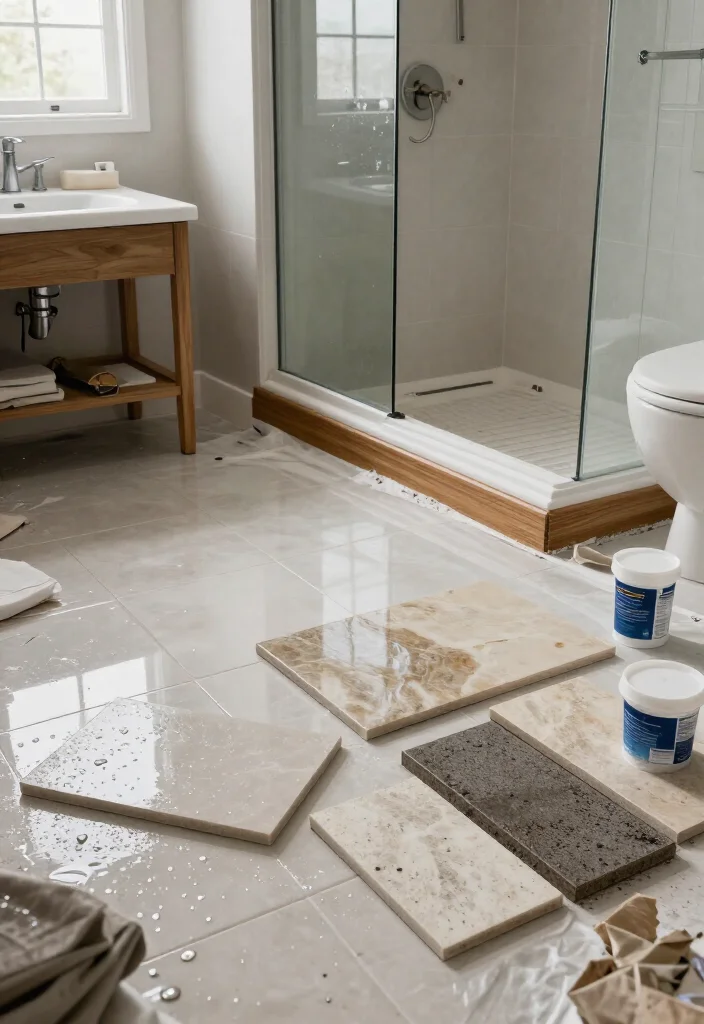 12 Costly Bathroom Remodel Mistakes to Avoid Before You Start (Mistake #7 Could Drain Your Budget!) - 3. Choosing Pretty but Wrong Materials 1