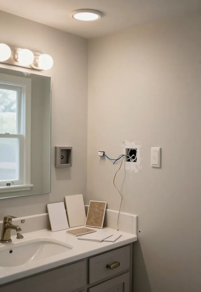12 Costly Bathroom Remodel Mistakes to Avoid Before You Start (Mistake #7 Could Drain Your Budget!) - 8. Placing Lights and Outlets as an Afterthought 1