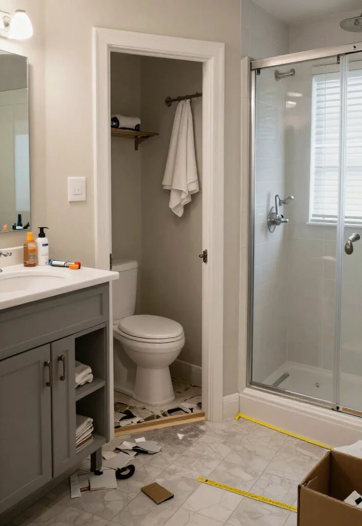 12 Costly Bathroom Remodel Mistakes to Avoid Before You Start (Mistake #7 Could Drain Your Budget!) - 9. Underestimating Storage and Clearance 1