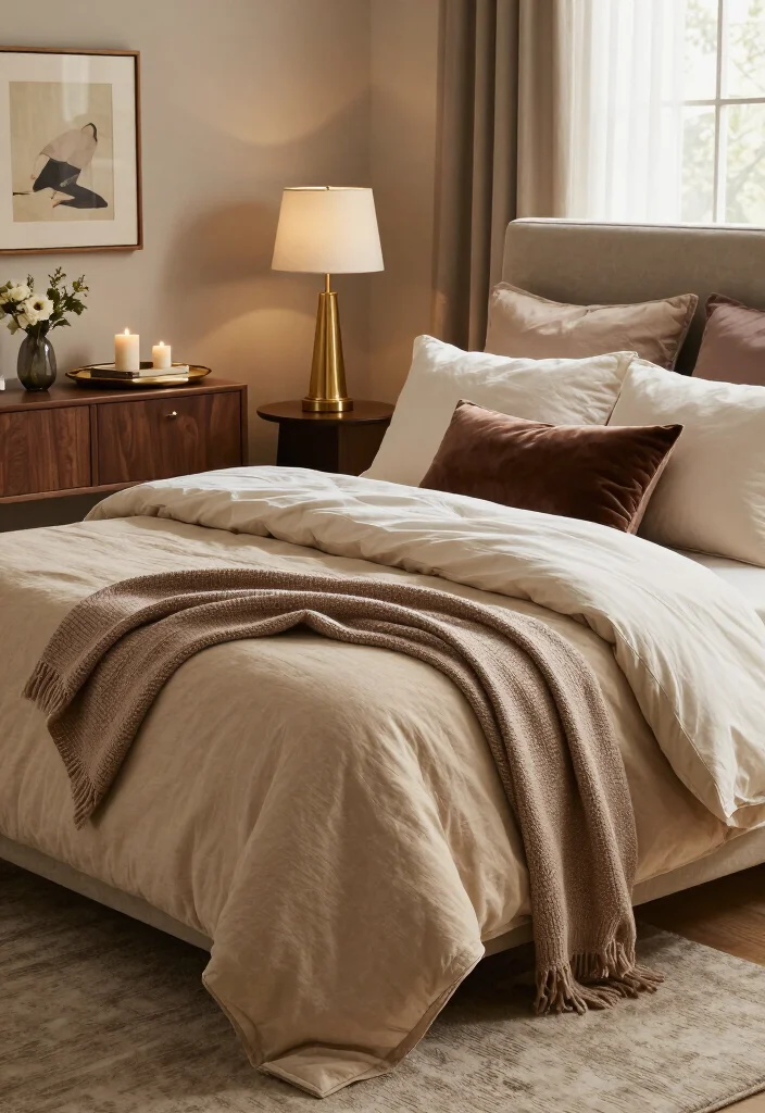 15 Grown Woman Bedroom Decor Ideas That’ll Make Your Space Feel Instantly More Elegant - 2. Layer Bedding Like a Boutique Suite 1