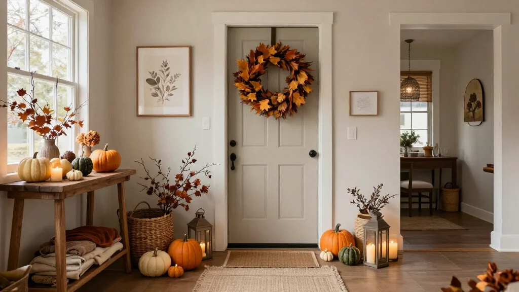 15 Warm Thanksgiving Entryway Decor Ideas That’ll Make Every Guest Feel Instantly at Home