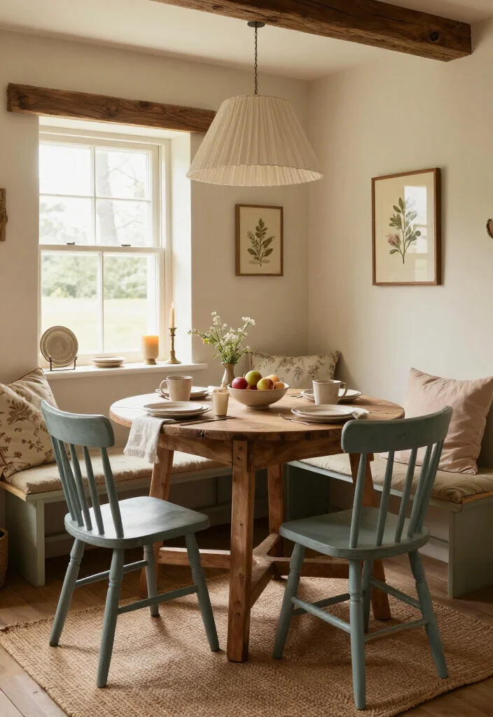 16 Storybook Cottagecore House Ideas That’ll Make Your Home Feel Like a Fairytale - 4. Turn the Dining Area into a Daily Celebration 1