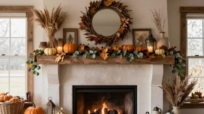 17 Cozy Thanksgiving Mantel Decor Ideas That'll Make Your Home Feel Like a Fall Fairytale (#7 Is Pure Magic!)