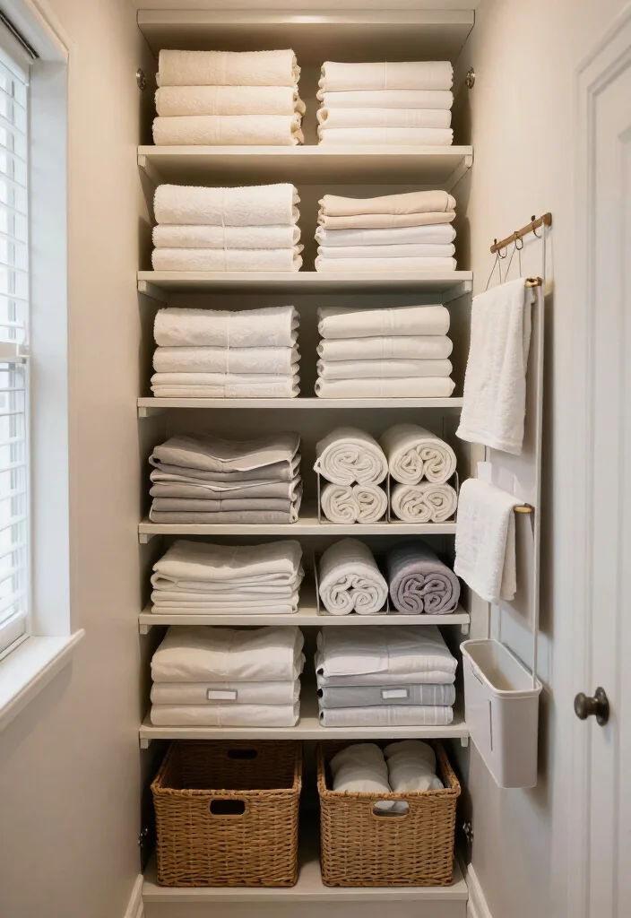 19 Smart Linen Closet Organization Ideas That’ll Make Your Tiny Space Feel Twice as Big (Wait Until You See #7!) - 1. Start With a Ruthless Linen Closet Edit 1
