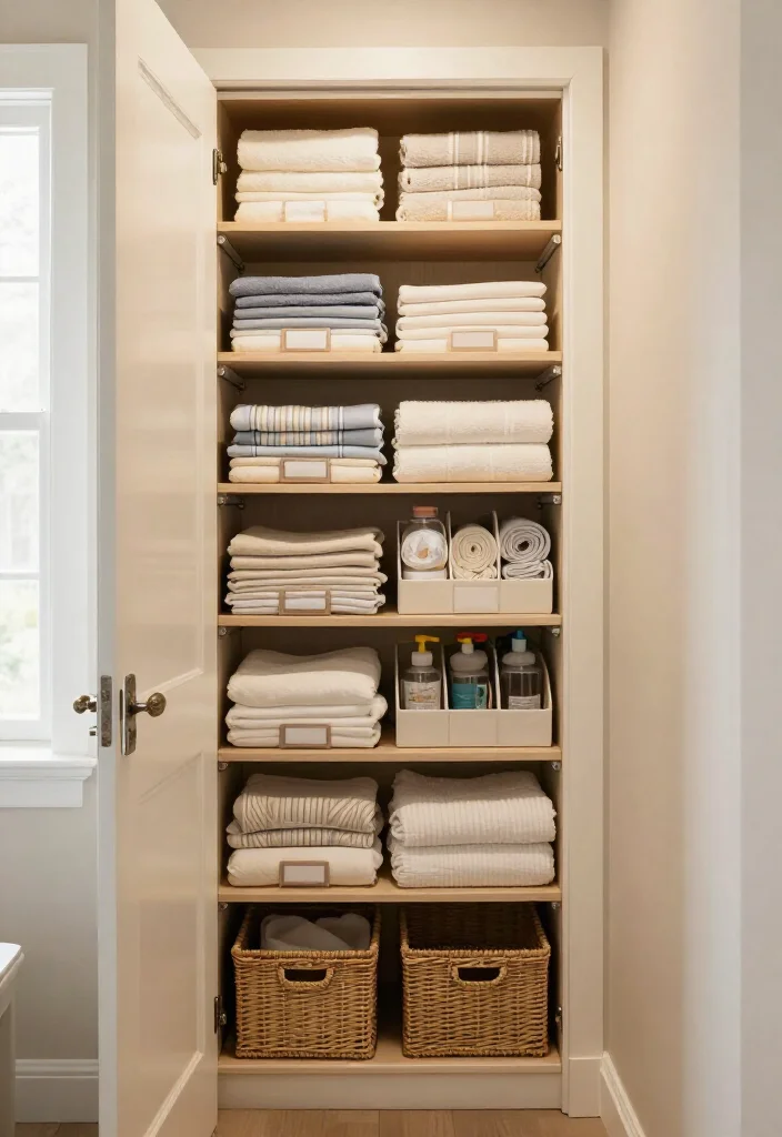 19 Smart Linen Closet Organization Ideas That’ll Make Your Tiny Space Feel Twice as Big (Wait Until You See #7!) - 6. Turn the Closet Door Into a Storage Wall 1